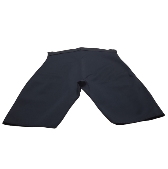 GOLD'S GYM NEOPRENE SHORTS WOMENS M/L BLACK SWEAT AID WORKOUT ARHLETIC ACTIVE - Picture 6 of 7